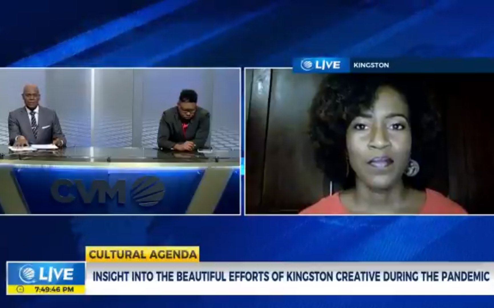CVM invited Andrea Chung on The Cultural Agenda