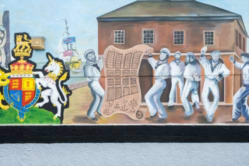 Port Authority mural spruces up downtown Kingston