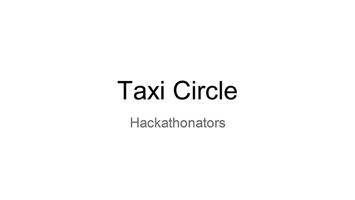 Taxi Circle